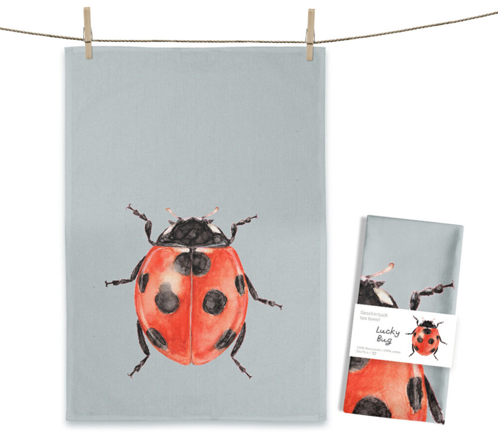 Geschirrtuch Lucky Bug