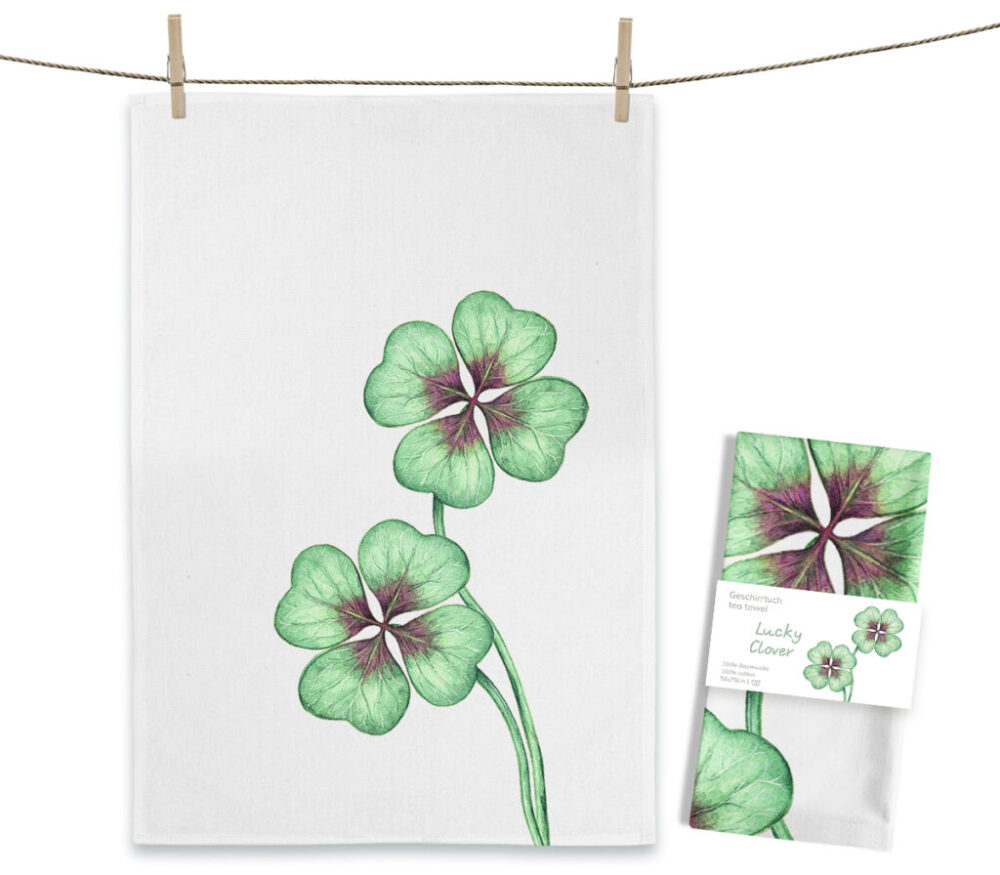 Geschirrtuch Lucky Clover