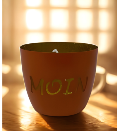 Windlicht Moin Orange