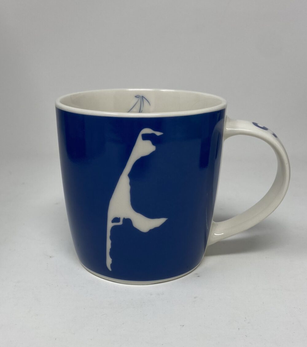 Kaffeebecher Sylt Blau Oval