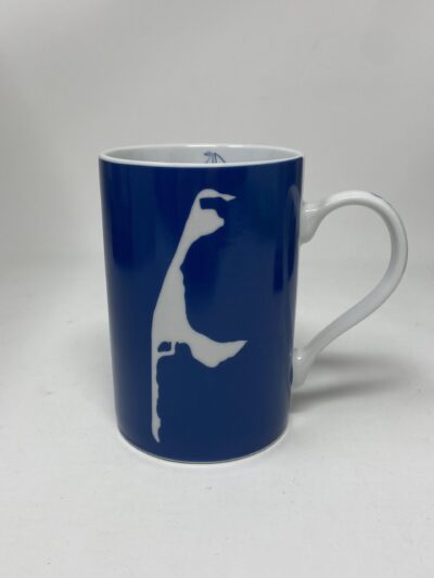 Kaffeebecher Sylt Blau Schmal