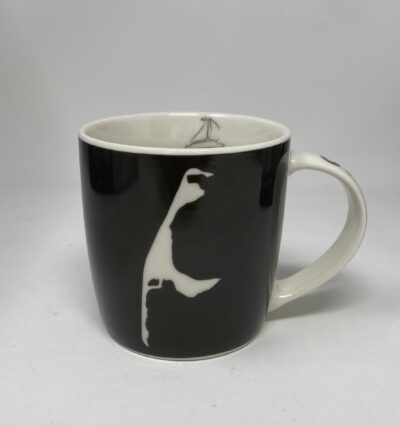 Kaffeebecher Sylt Dunkelbraun Oval