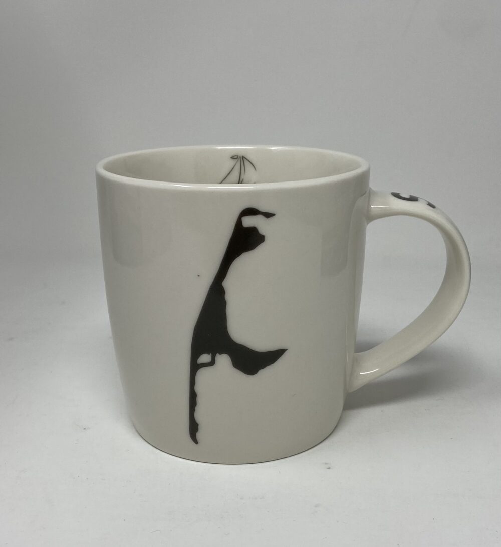 Kaffeebecher Sylt Weiß Oval