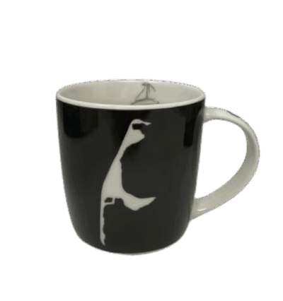 Kaffeebecher Sylt Dunkelbraun Oval