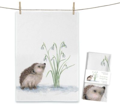 Geschirrtuch Snowdrop Hedgehog