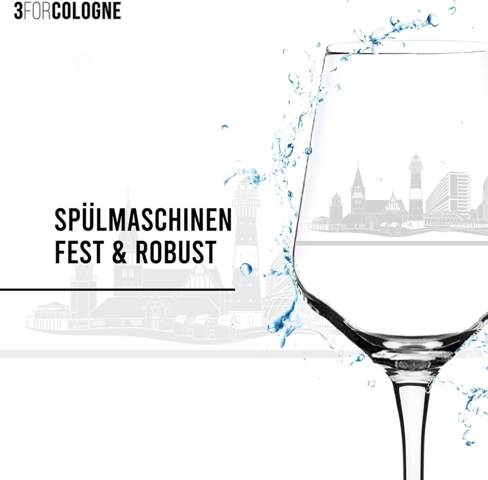 Sylt Weingläser im 2er-Set inkl. Geschenkbox – Bild 4