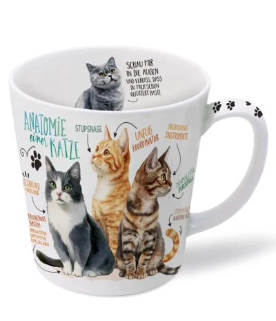 Becher 500ml Samtpfote