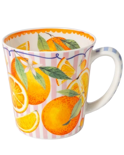Tee Maass Becher Sommerlaune Orangen