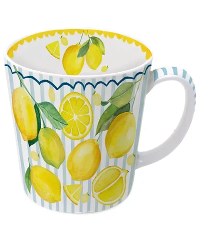 Tee Maass Becher Sommerlaune Zitronen