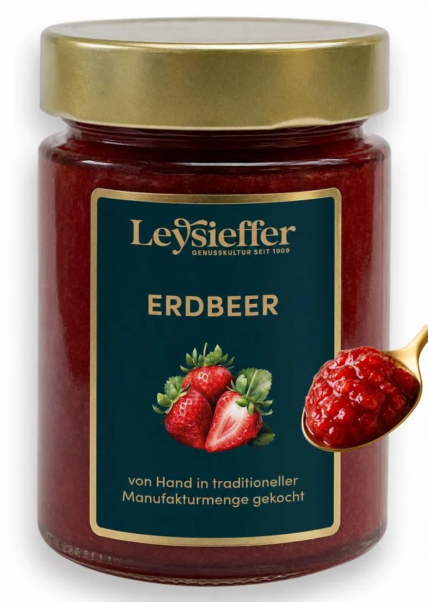 Leysieffer Fruchtaufstrich Erdbeer 200g
