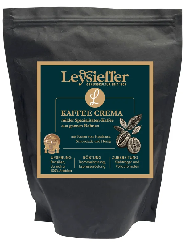 Leysieffer Röstkaffee mit ganzen Bohnen 250g